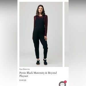 Ripe Maternity Playsuit. Size Large.